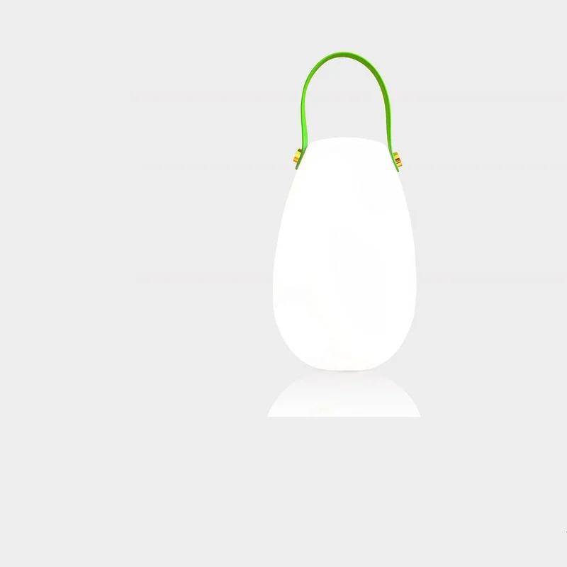 Tragbare LED Laterne in Eiform USB