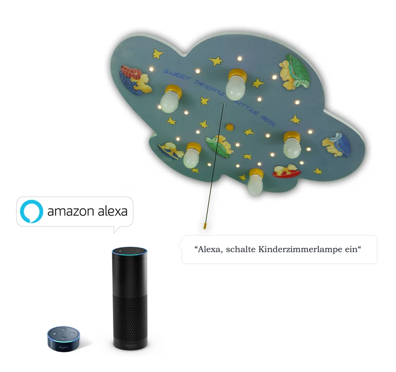 Deckenleuchte Wolke Bärchen