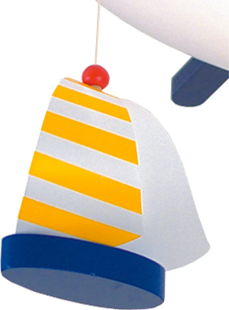 Deckenschale Segelboote