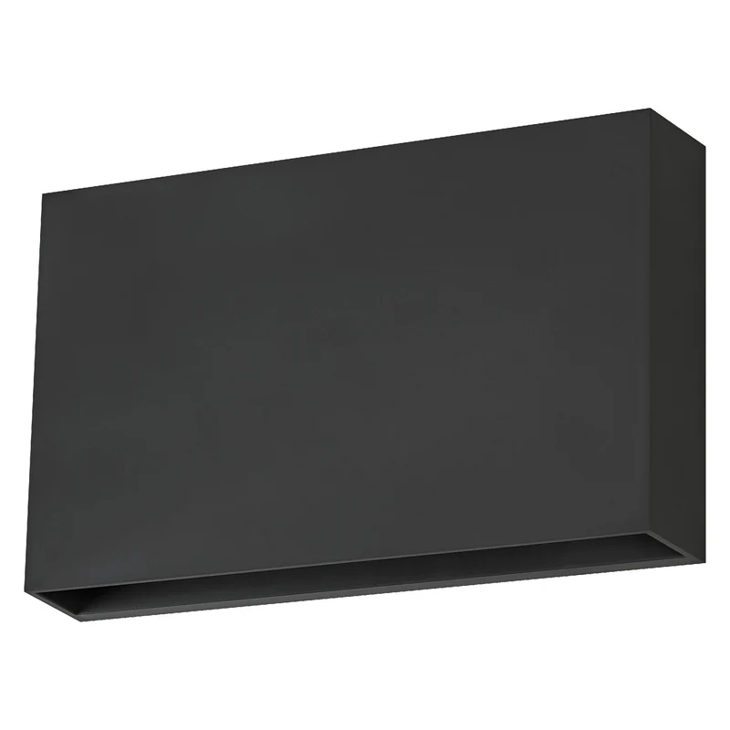 OSRAM ENDURA STYLE ILJA WALL Außenbeleuchtung, 7W, 330lm, Wandleuchte, dunkelgrau, IP65 Schutzklasse, 3.000K Farbtemperatur, warmweiße Lichtfarbe