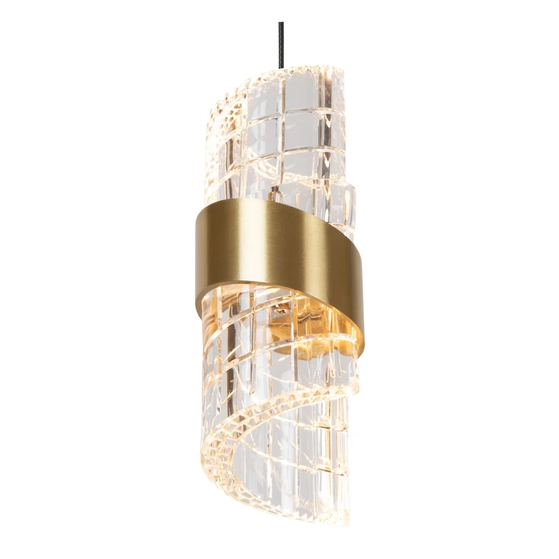 LED-Pendelleuchte Kligande Zylinderform Ø13cm