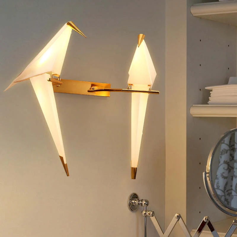 Aviluma | Vogel-Wandleuchte mit warmem LED-Licht