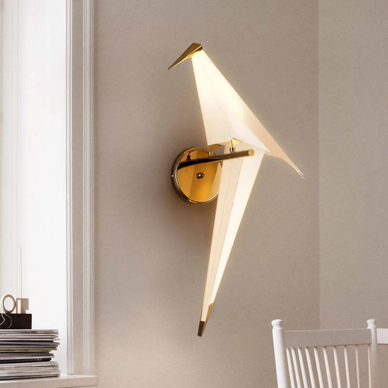 Aviluma | Vogel-Wandleuchte mit warmem LED-Licht