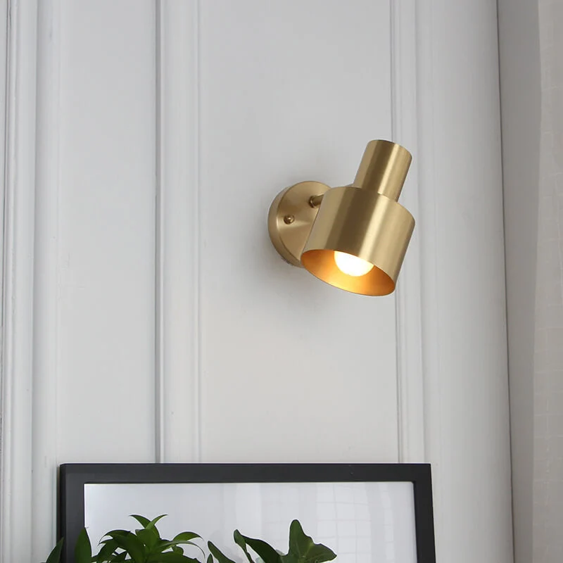 Velora | Minimalistische Wandleuchte in Gold