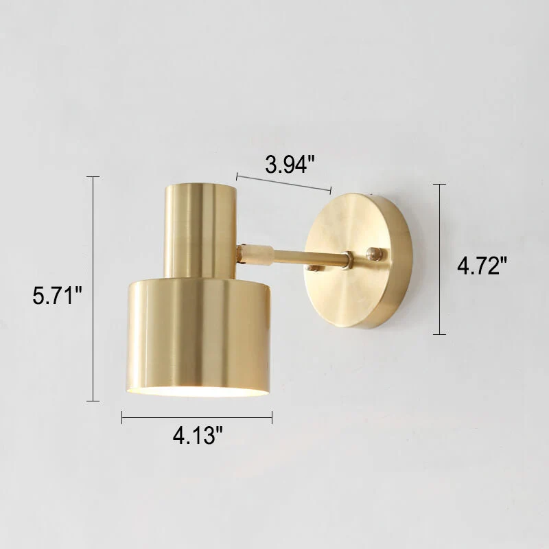 Velora | Minimalistische Wandleuchte in Gold