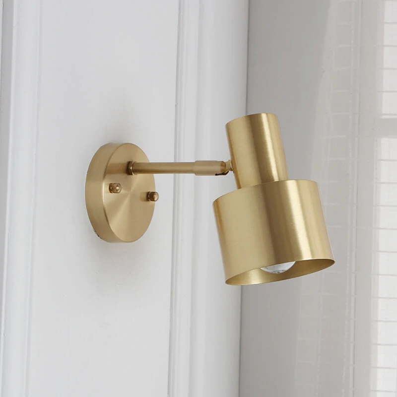 Velora | Minimalistische Wandleuchte in Gold