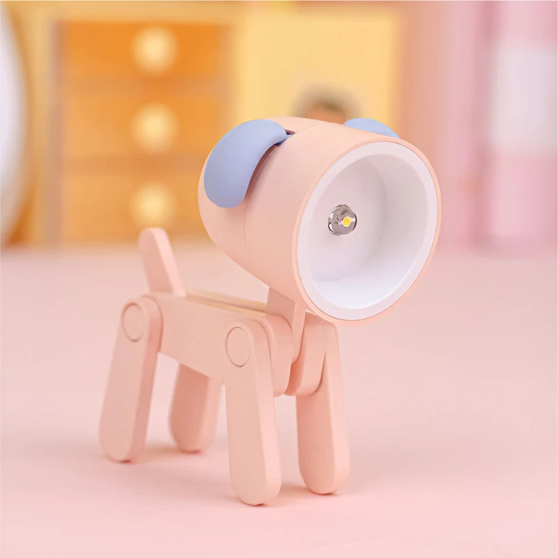 Faltbares Mini LED Nachtlicht im Hundedesign