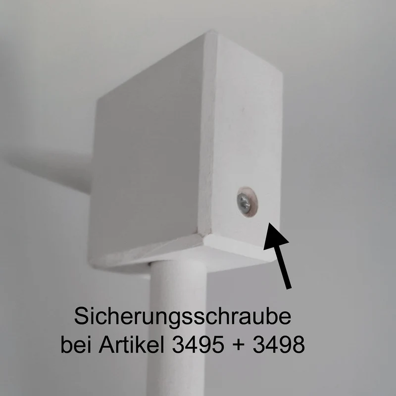 Mobilehalter XL, weiß