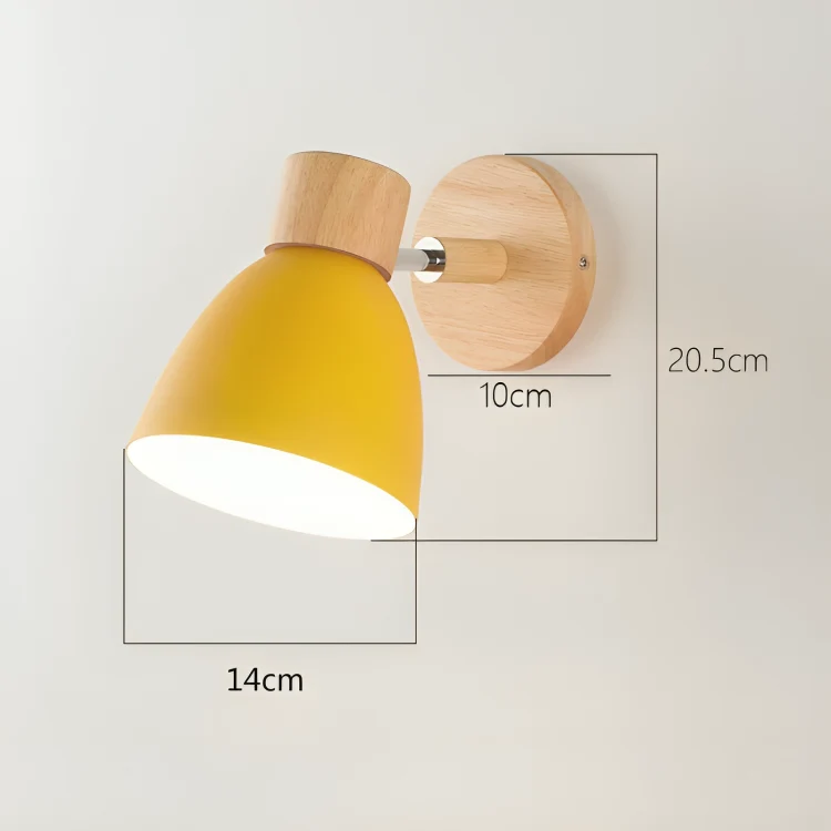 IvaraLoom | Skandinavische LED Wandleuchte für warme Abende