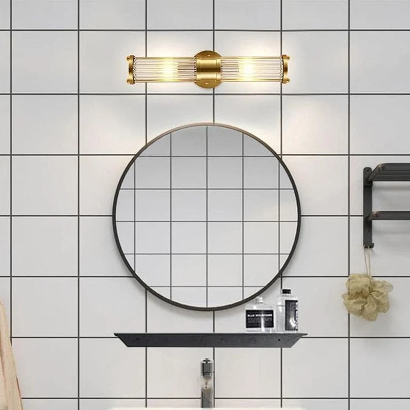 Auralite | Goldene LED-Wandleuchte mit warmem Licht