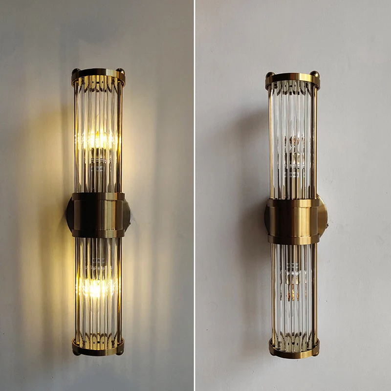 Auralite | Goldene LED-Wandleuchte mit warmem Licht