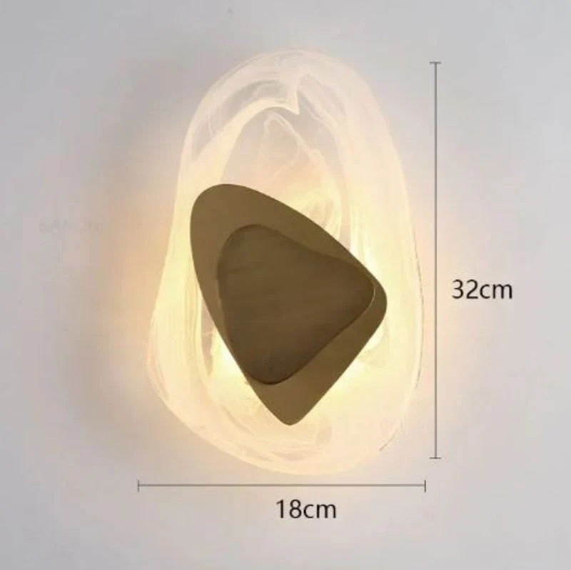 DracoMist | Moderne LED-Wandleuchte mit wählbarer Lichtfarbe