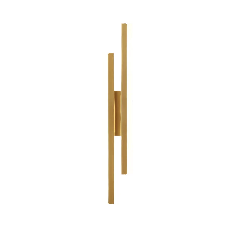 GoldNoir | Elegante LED-Wandleuchte in Schwarz & Gold