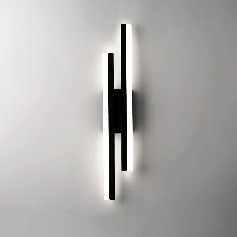 GoldNoir | Elegante LED-Wandleuchte in Schwarz & Gold