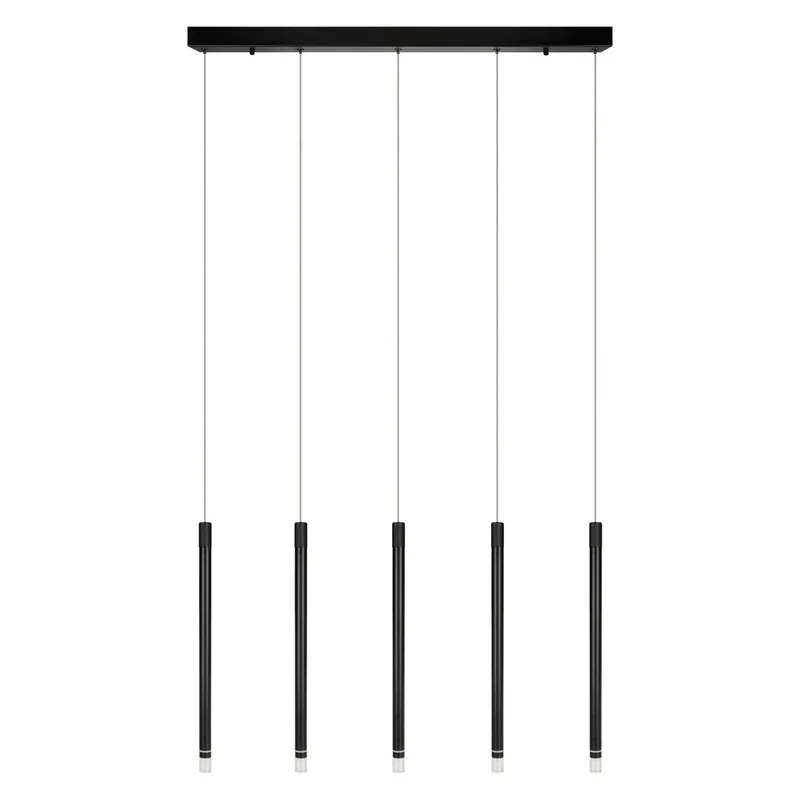 OSRAM DECOR Flute Pendelleuchte Linear 28.5W 930 Schwarz