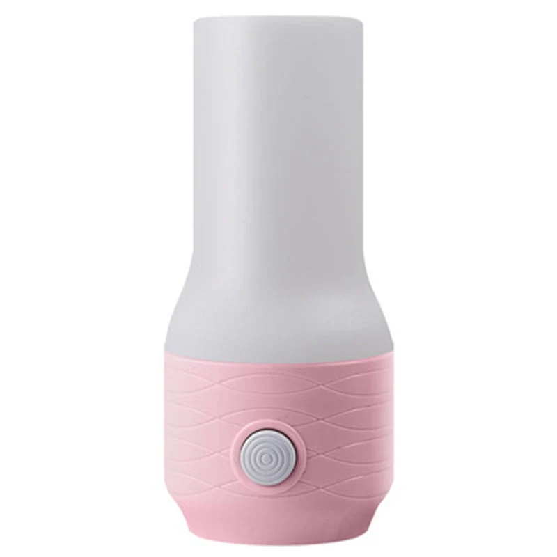 Tragbares LED Steckdosen Nachtlicht beige rosa