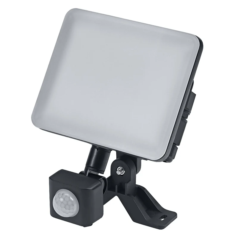 OSRAM ENDURA Flood Sensor Adjustable LED-Fluter, 10W, 850lm, 4000K Kaltweiß, Bewegungsmelder, Schwarz, Aluminium, IP44