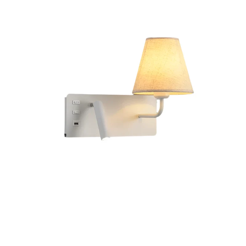 LumiRead | Wandleuchte mit USB-Ladefunktion und Leselicht