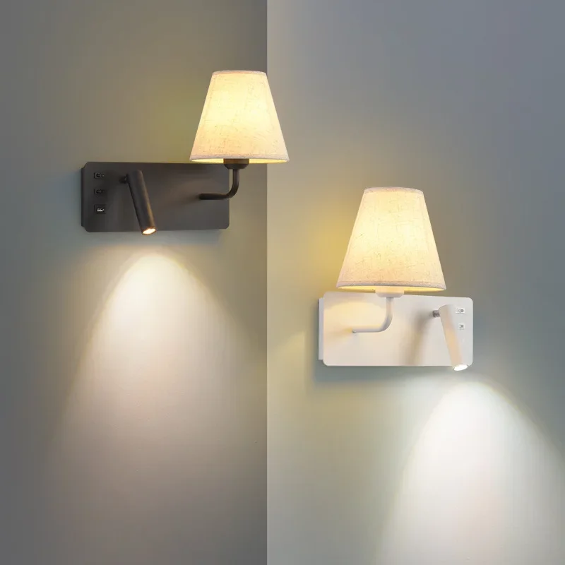 LumiRead | Wandleuchte mit USB-Ladefunktion und Leselicht