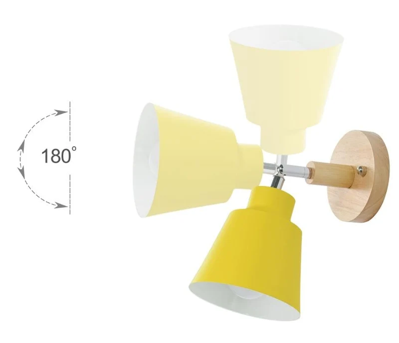 FlexArm | Verstellbare Wandleuchte mit Zugschalter