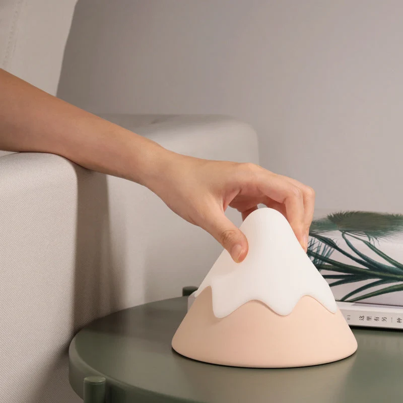 Silikon Nachtlicht Berg mit Touch-Sensor