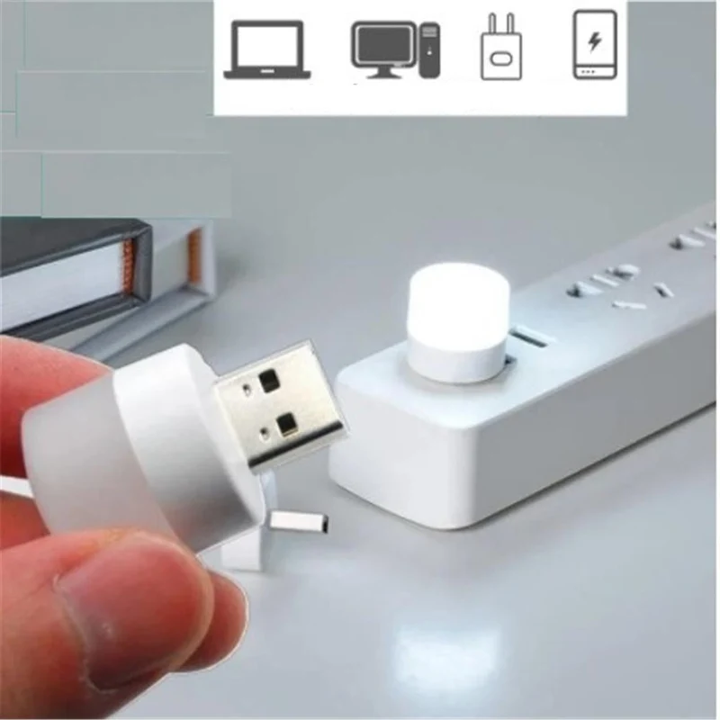 Tragbares Mini USB LED Nachtlicht