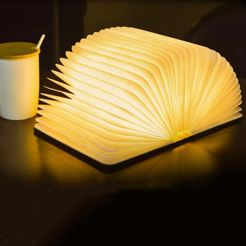 Faltbare LED Buchlampe wiederaufladbar USB