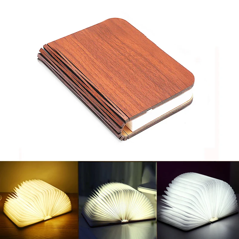 Faltbare LED Buchlampe wiederaufladbar USB