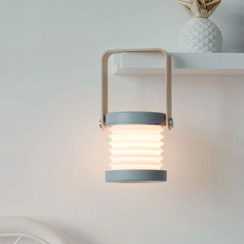 Faltbare LED Laterne tragbar dimmbar