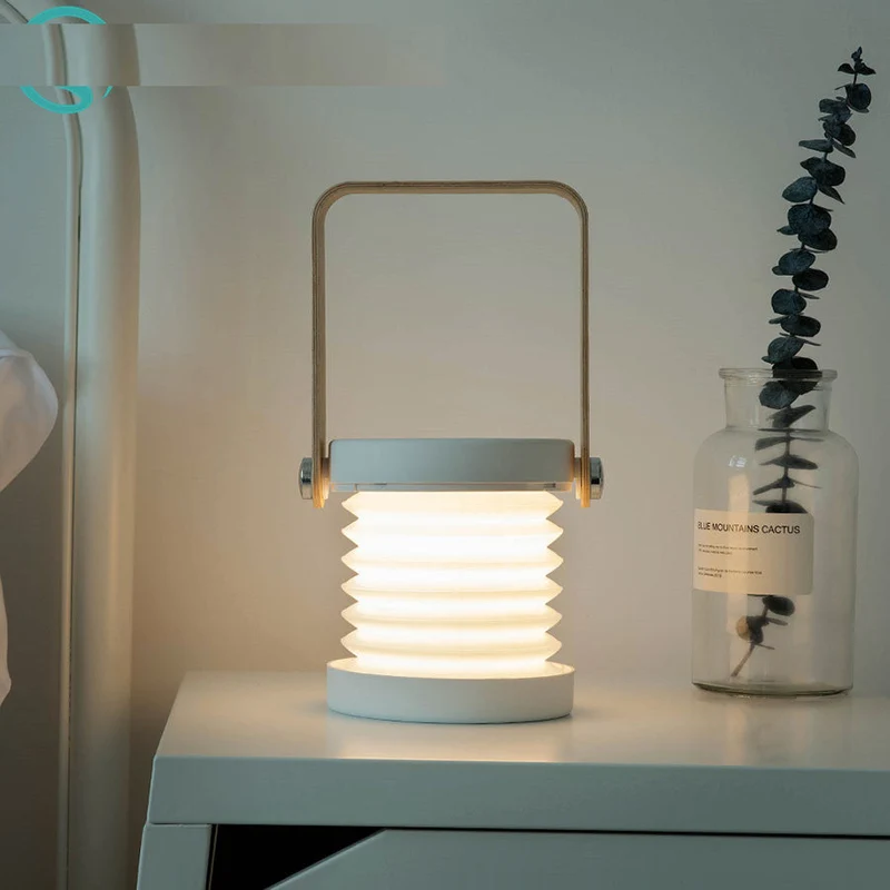 Faltbare LED Laterne tragbar dimmbar