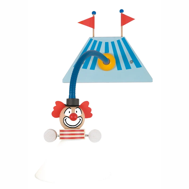 Wand-Leseleuchte Clown
