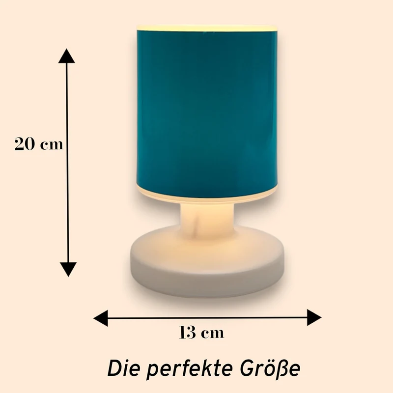 Akku-Tischleuchte Petrol