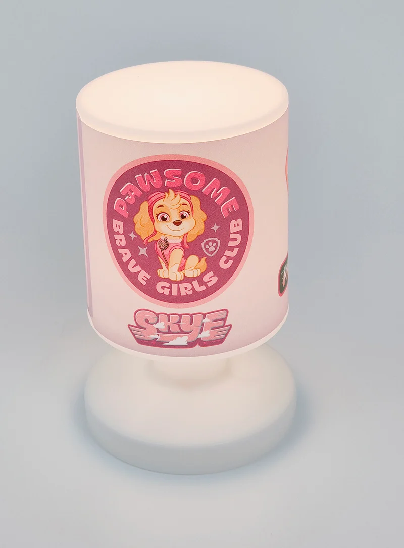 Paw Patrol Nachttischlampe rosa