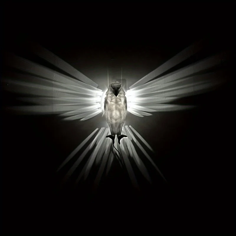 OwlBeam | LED-Wanddeko Eule mit Stimmungslicht