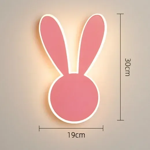 BunnyGlow | LED-Wandleuchte in Hasenform fürs Kinderzimmer