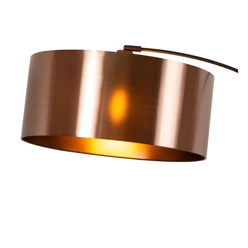 Bogenleuchte Rankos 185cm Schwarz