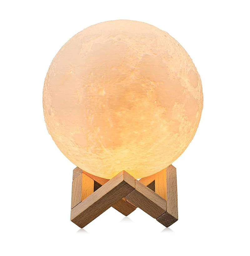 LED Mond Lampe als Nachtlicht