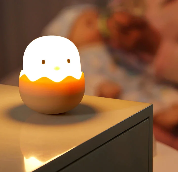 Küken Nachtlicht aus Silikon für Kinder