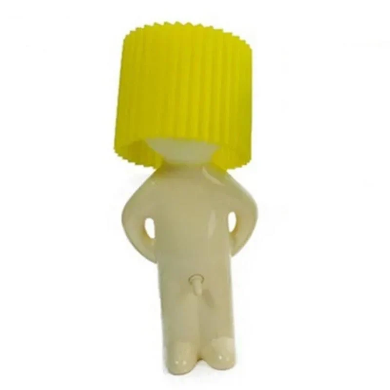 Kreative Tischlampe in Männchen-Form