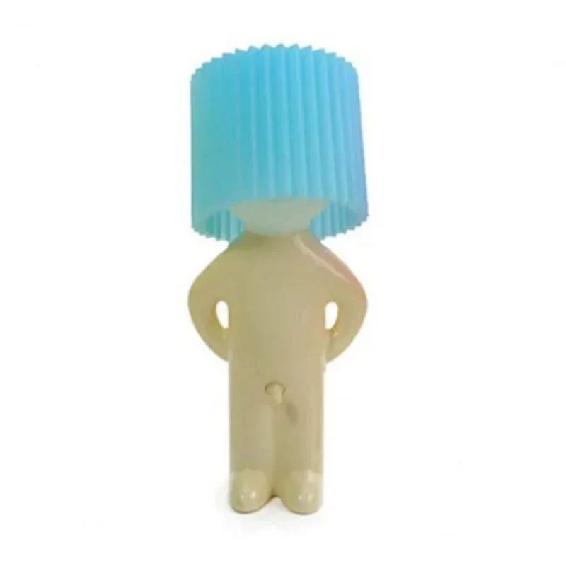 Kreative Tischlampe in Männchen-Form