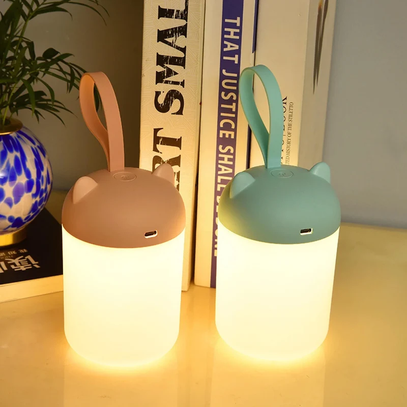 Tragbares LED Nachtlicht wiederaufladbar USB