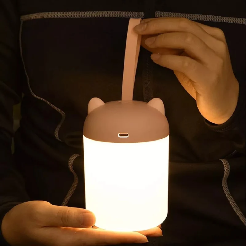 Tragbares LED Nachtlicht wiederaufladbar USB
