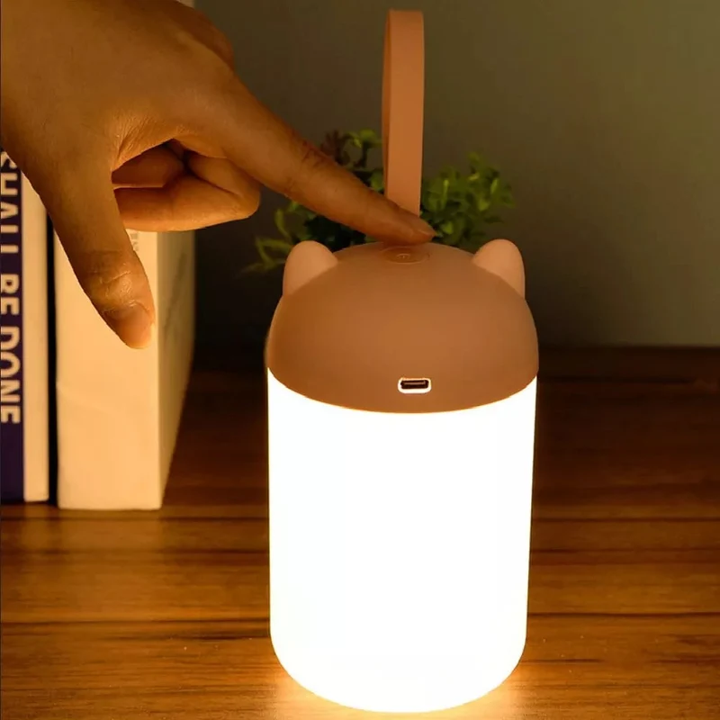 Tragbares LED Nachtlicht wiederaufladbar USB