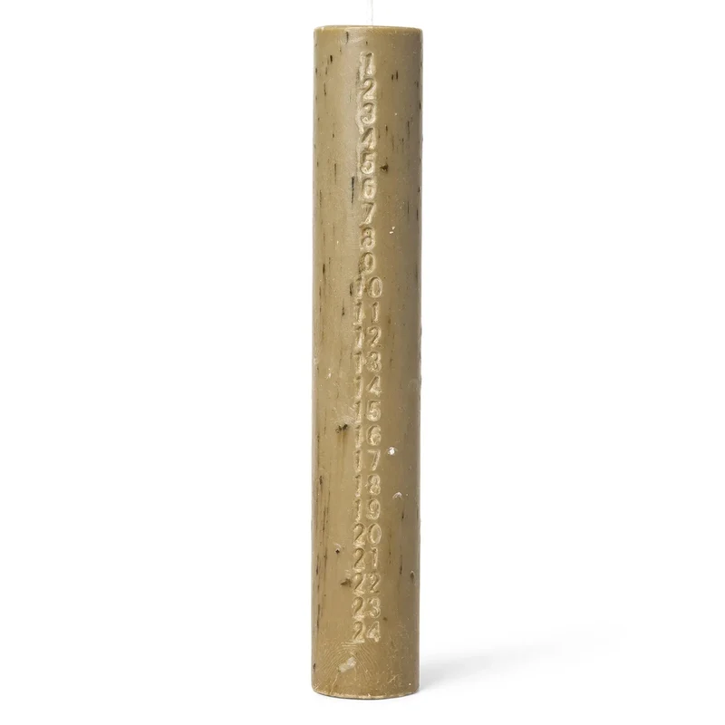 Mura Adventskerze 1–24 Stearin - ferm LIVING