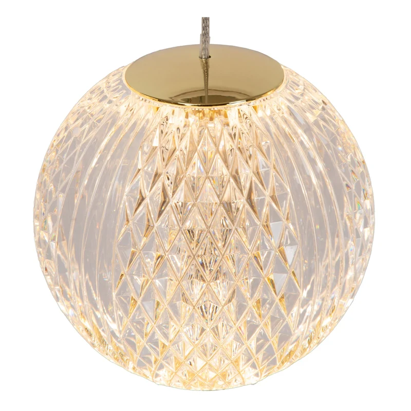 LED-Pendelleuchte Cintra 3-flammig dimmbar 48x11cm