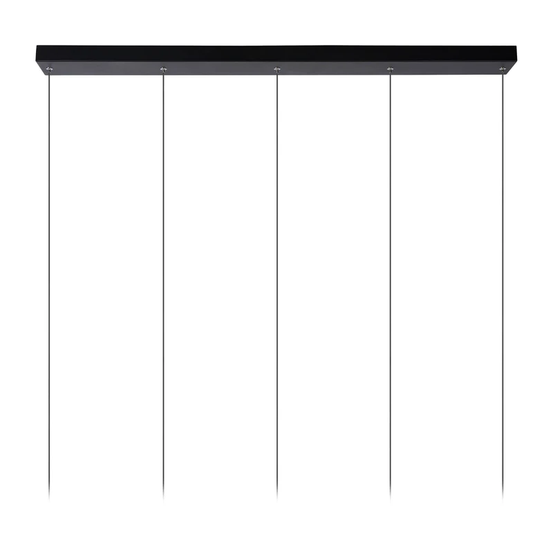 LED-Pendelleuchte Tubule 5-flammig
