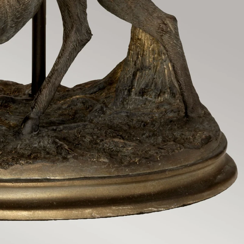 Tischleuchte Amelia 1-flammig Bronze
