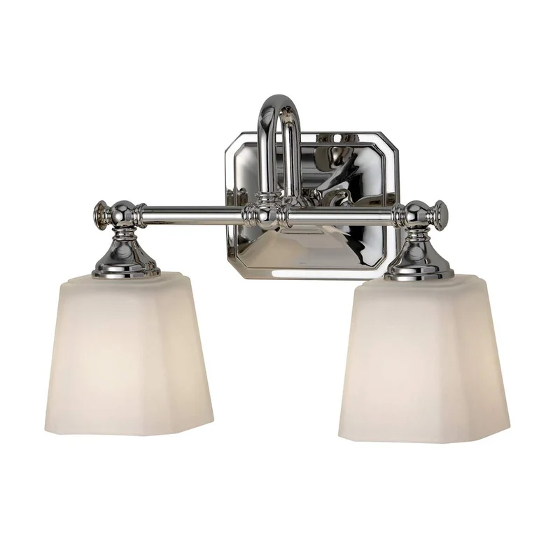 Wandleuchte Concord 2-flammig Klassisch Chrom IP44