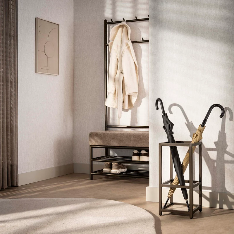 Schirmständer Terra Square – Drift Brown