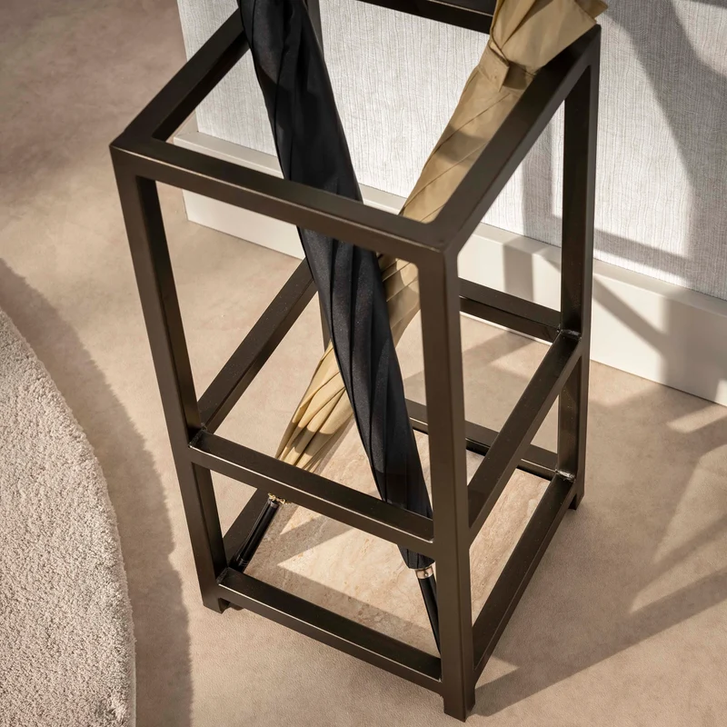 Schirmständer Terra Square – Drift Brown